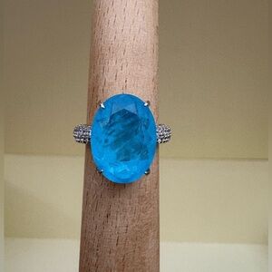 NWOT - Bomb Party “A Blissful Shimmer” RG97658 Ring - Size 6